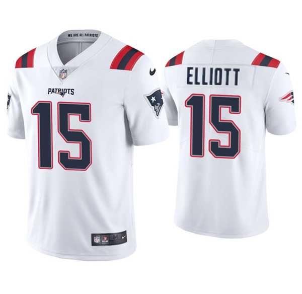 Men's New England Patriots #15 Ezekiel Elliott White Vapor Untouchable Stitched Jersey Dzhi,We sell and wholesale Men's New England Patriots #15 Ezekiel Elliott White Vapor Untouchable Stitched Jersey Dzhi on line form chian!